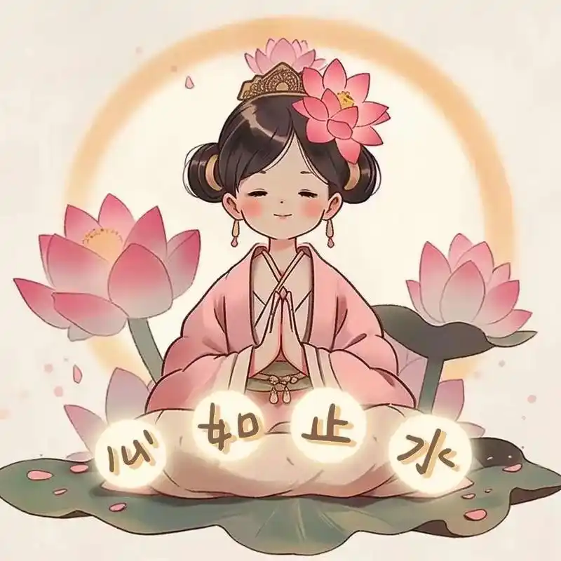 懂事的集美已经开始艾特了#佛系头像 #荷花 - 抖音