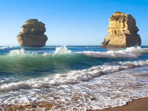 首页 自然与风景 大海和海岸 海滩,大海,海浪,岩石 壁纸 海滩,大海