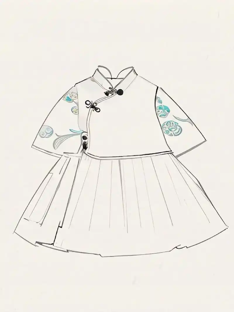 女童国风汉服 95我的新品夏装来啦!95