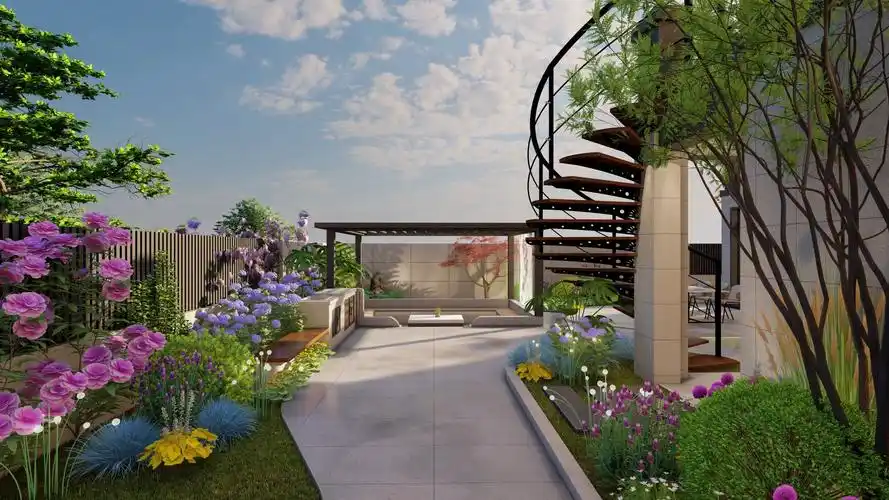 300平豪华现代庭院这样设计,惊艳你的朋友圈