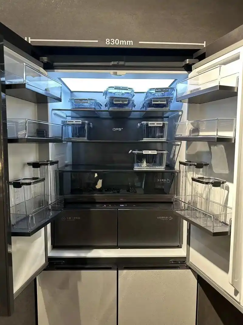 colmo十字门冰箱!岩板面板,高级感十足! 整机厚度 60 - 抖音