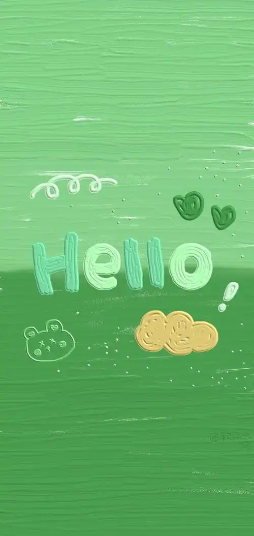 油画壁纸 - 聊天对话框