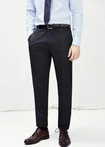 羊毛混纺西装裤