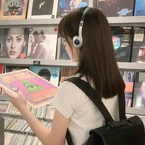 学生党ins校园校服背书包女生头像