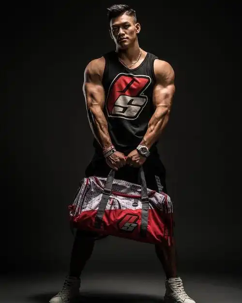 肌肉男模不仅个人秀还与其他帅哥同健身同拍大片真养眼