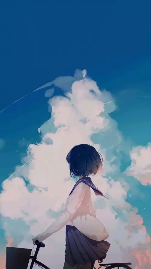 我用了一年多不舍得换的的ipad壁纸每次打开都很治愈手机也可以用