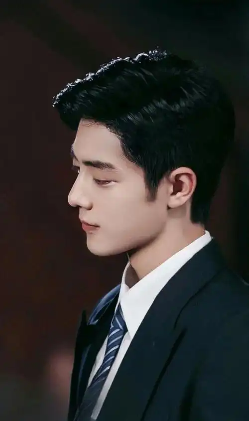 侧脸:我想成为这个男人的!|肖战_新浪新闻