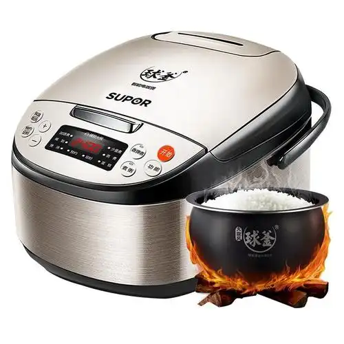 苏泊尔球釜电饭煲家用多功能柴火饭电饭锅预约智能40fc873方煲 苏泊尔