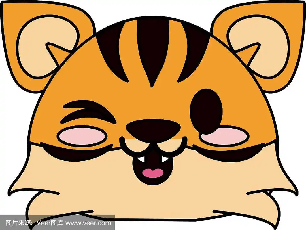 可爱的动物卡通图标形象