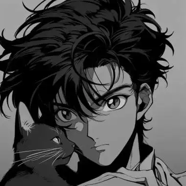 冷酷黑白男生动漫头像图片57张,无情冷酷