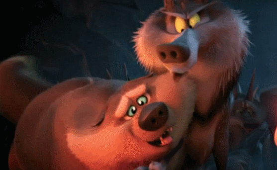 做动作击打狼电影痛逗鸟外传萌宝满天飞gif动图_动态图_表情包下载