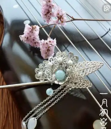 十二星座最唯美的古风发簪,水瓶座唯美,双鱼座美的令人窒息!