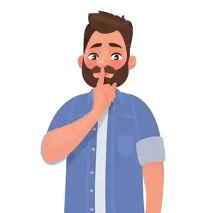 安静手势嘘!手势比较安静.男性秘密的概念.一个人要求安静.