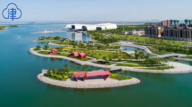 【镜头】以"绿"为墨 中新天津生态城绘就人与自然和谐相处优美画卷