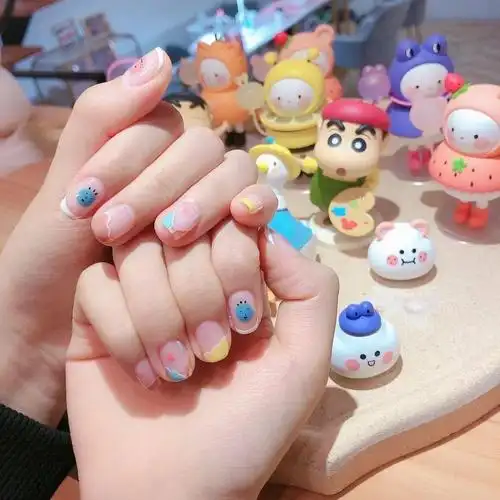 来一波可爱的童趣风美甲!