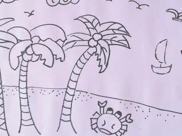 大全岁涂色书简笔画填色书 6 3 0 儿童涂鸦画宝宝画画书幼儿绘画涂色