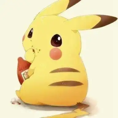 皮卡丘呆萌头像图片 高清可爱皮卡丘呆萌十足的头像_卡通头像_美头网