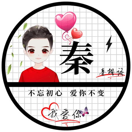 圆形红色衣服的帅气小哥男生情侣红头像在线制作