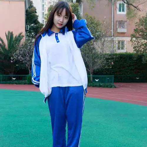 匆匆那年同款校服网红学生运动服蓝白套装大学生初中高中校服套装