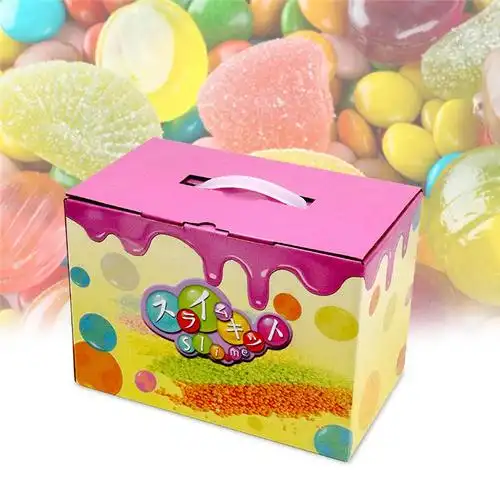 厂家直销三层瓦楞礼品盒彩色手提瓦楞纸礼盒糖果礼品彩盒包装盒