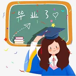 psdpng毕业学生学士服扁平风插.pngpng手绘漫画学院风毕业季学.