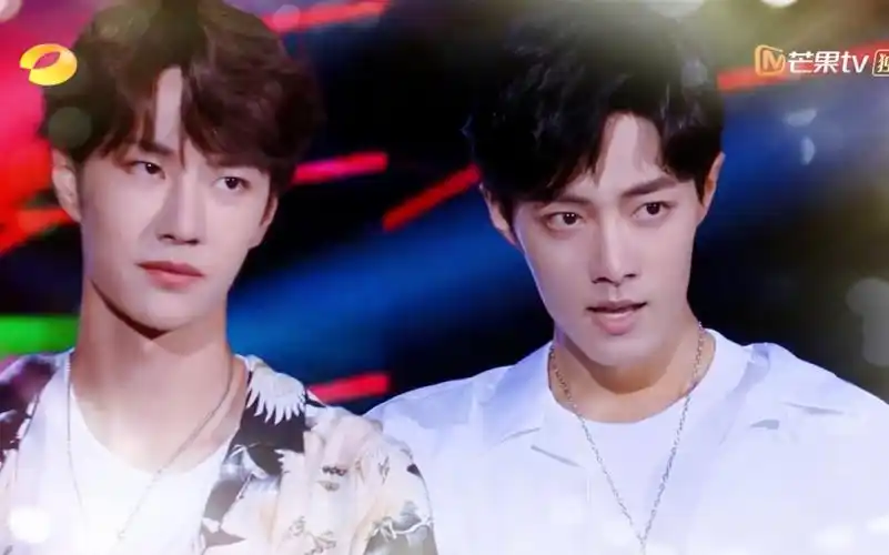 【博君一肖|肖战|王一博】快乐大本营最新一期双人歌舞cut