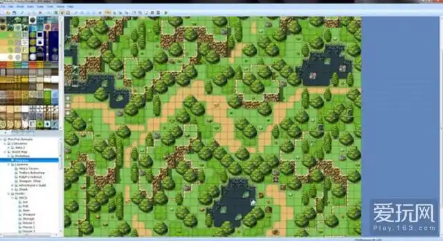 rmmv的地图编辑界面 看到这里你或许会问,"我是不是应该用rpg maker做