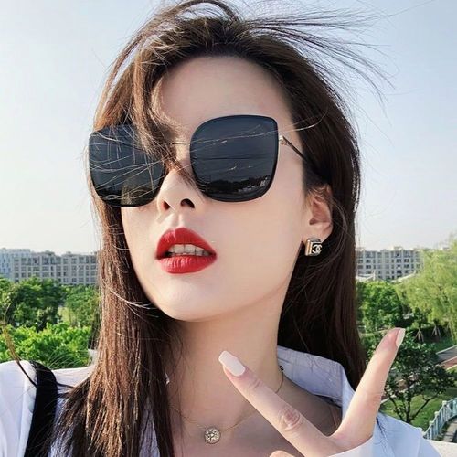 太阳镜女抖音快手网红同款眼镜女时尚女士墨镜韩版女神防紫外墨镜