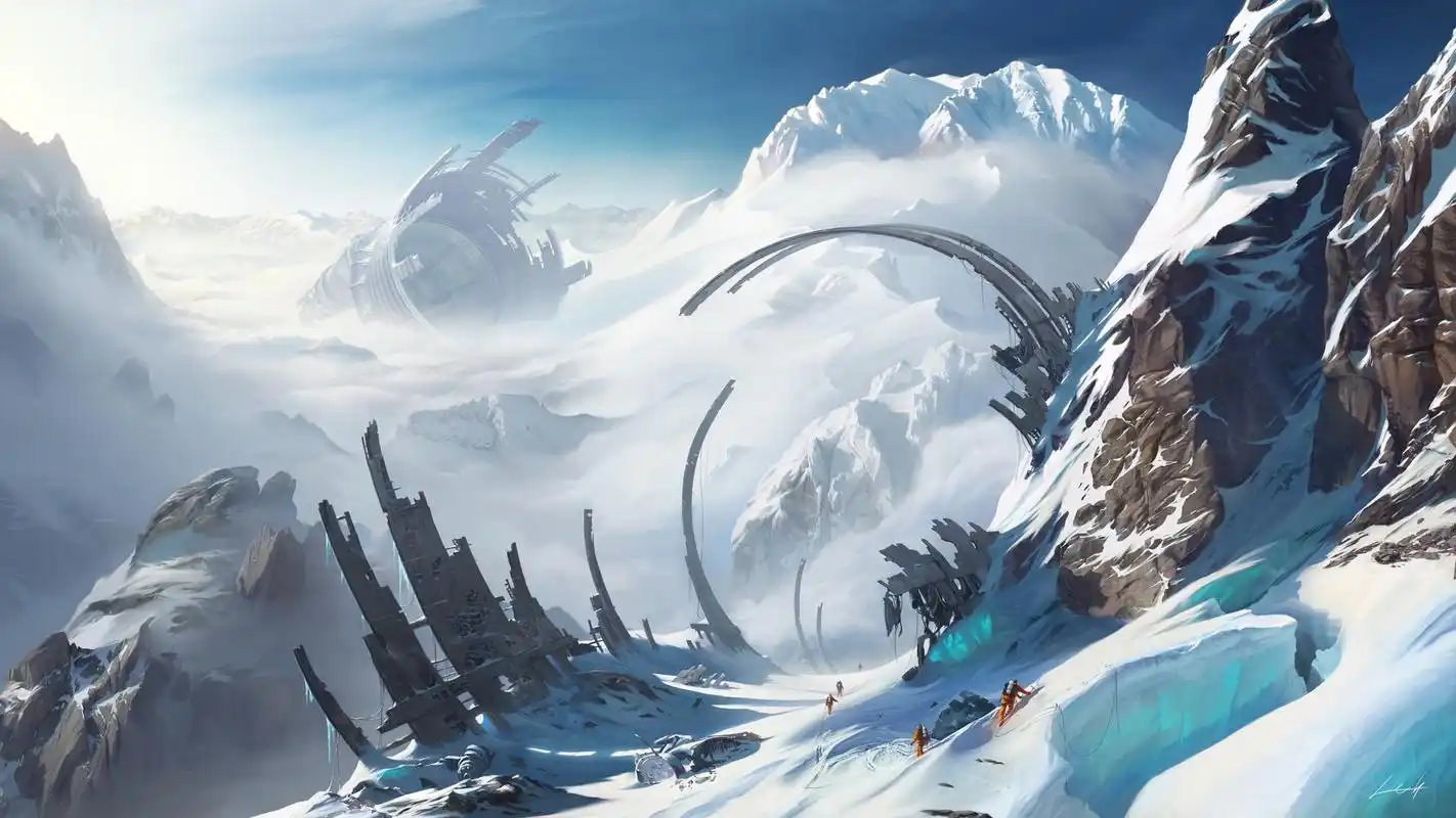 唯美科幻风创意高清宽屏桌面壁纸