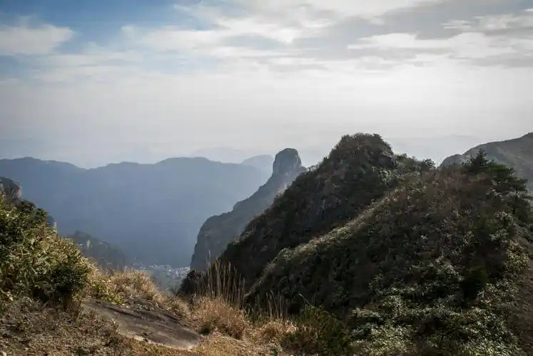 1.2日,登上雁荡山最高峰一一百岗尖(二)