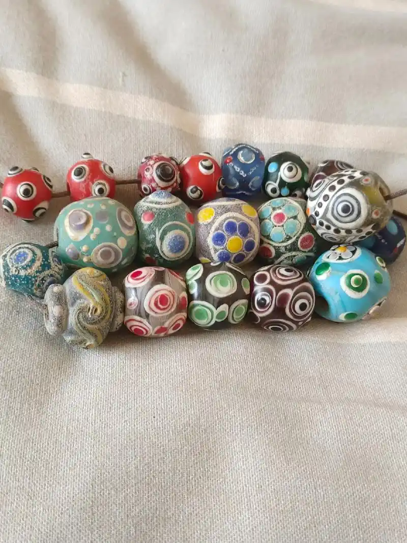 汉代琉璃蜻蜓眼琉璃珠 - 抖音