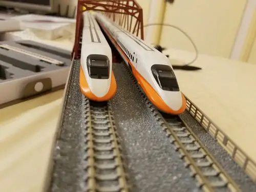 台湾高铁列车模型