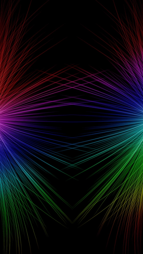 简约夜晚舞台灯光h5背景