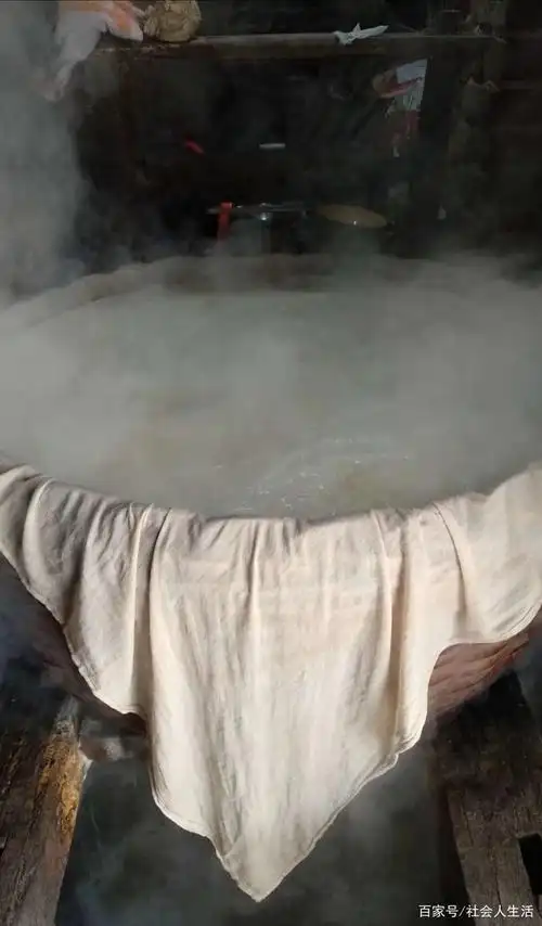 农村手工豆腐制作的几个步骤