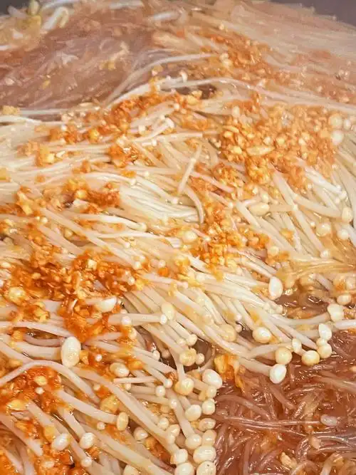 英国留学生食谱蒜蓉粉丝金针菇00快手菜