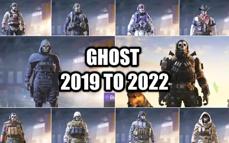 【codm搬运】 2019~2022 幽灵全皮肤一览