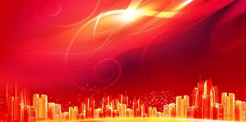 中国红大气气势磅礴海报背景