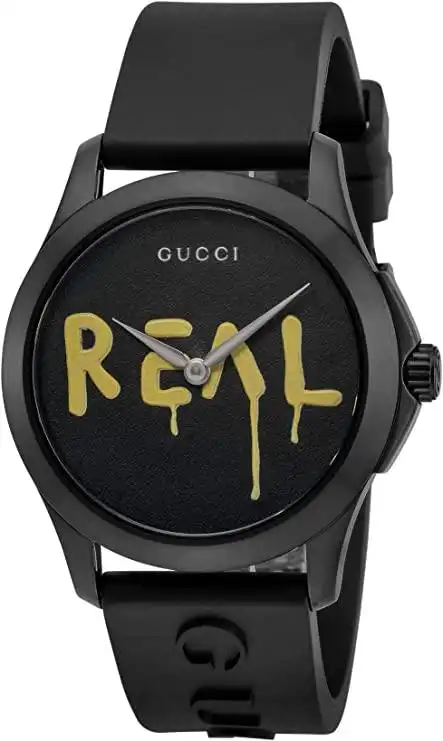 gucci 古驰 手表 g timeless 黑色表盘 ya1264017 男士