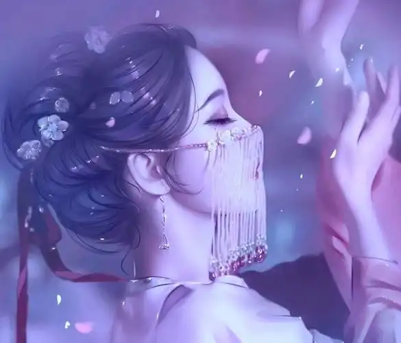 君子莫见怪,小女子这厢有礼了动漫女头|唯美古风女生动漫头像女生古风