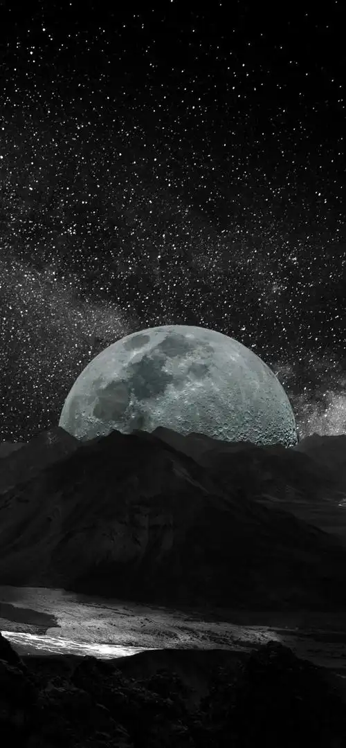 高清壁纸无水印#黑色省电壁纸