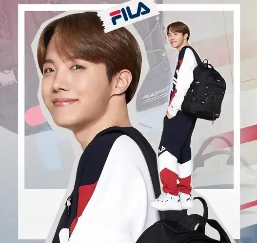 防弹少年团& fila 防弹少年团& fila新款