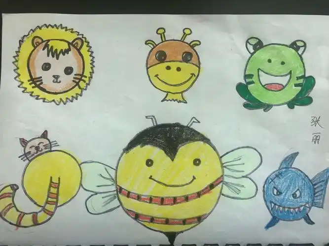 郁光幼儿园教师作品之——有趣的圆