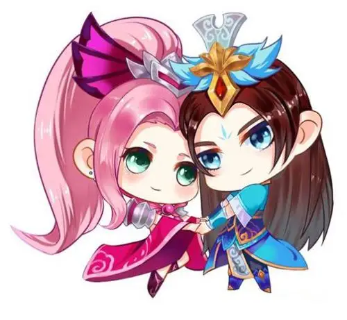 梦幻诛仙手游q版立绘欣赏萌系cp感超抢镜