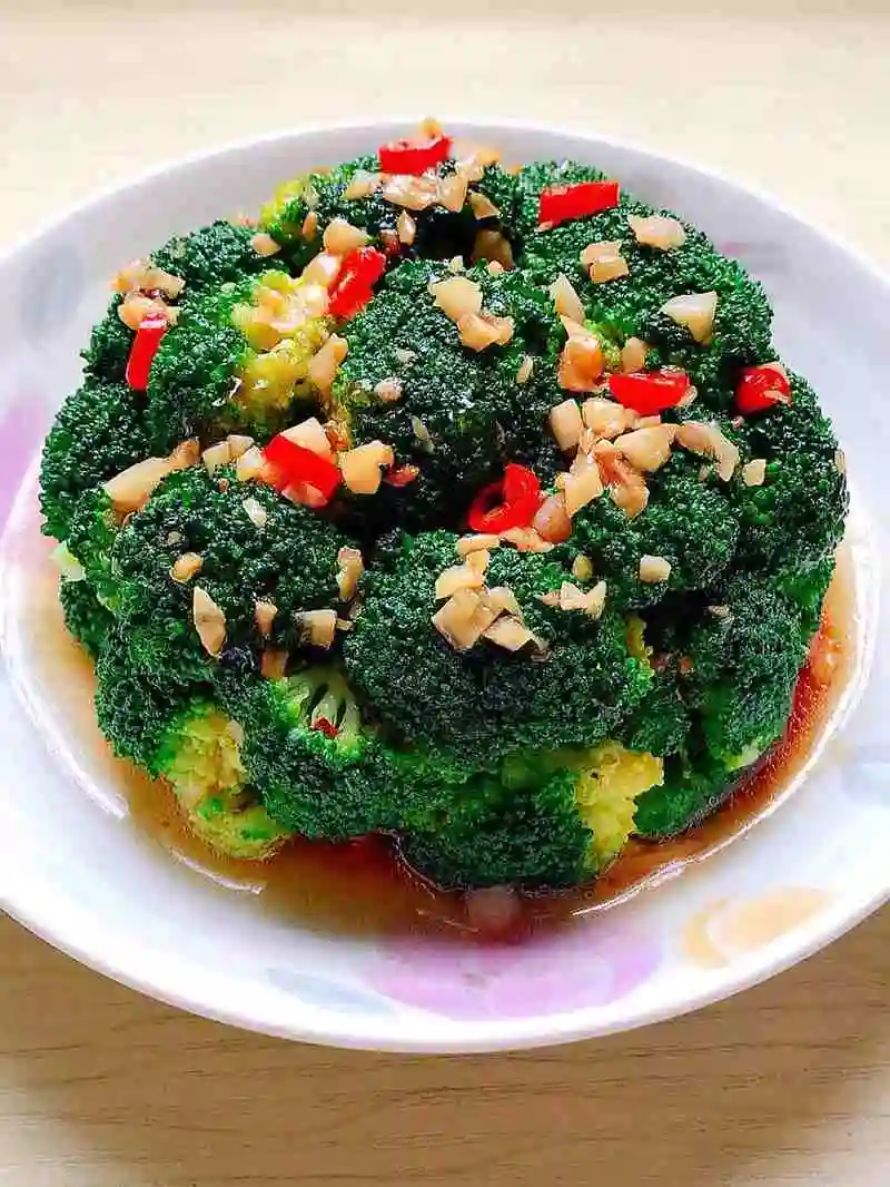 蒜蓉西兰花的做法