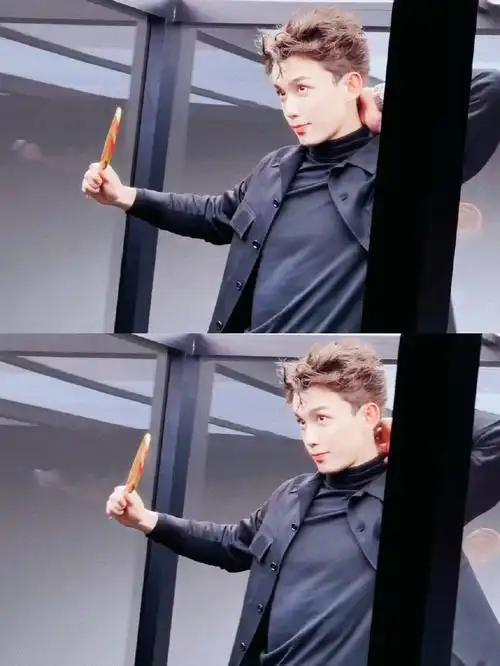 吴磊超话/#智族gq moty年度人物#all black 01@吴磊leo