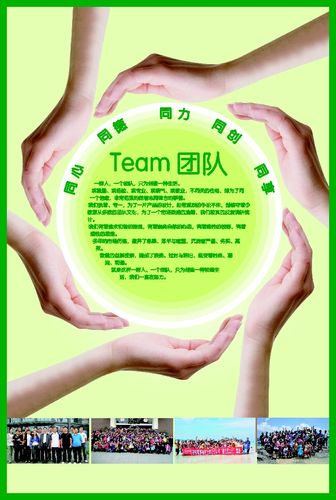 海报印制361团队展板素材309团队建设同心同德同创同享cdr