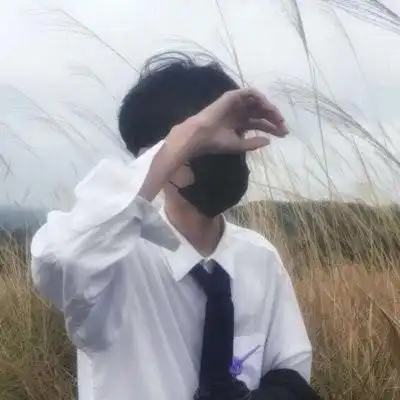 戴口罩男男生头像帅气男生口罩控头像