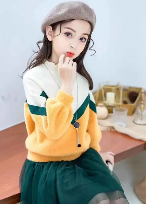 中美混血童模玛尔娜