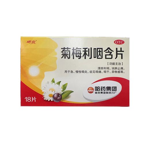 哈药 菊梅利咽含片 1.