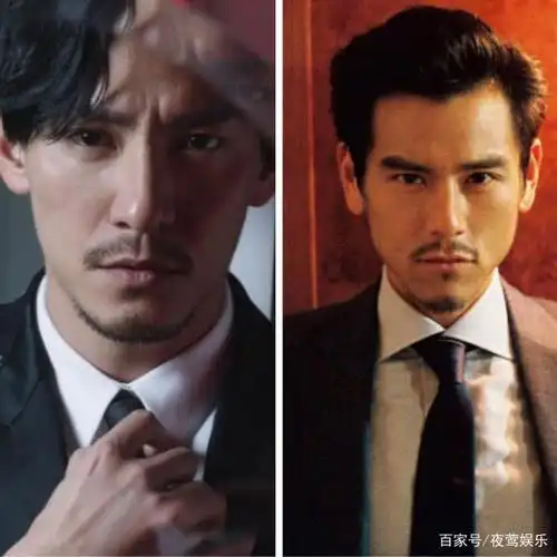 有一种"惊艳"叫彭于晏留胡子,变身帅气大叔,却意外撞脸张震!